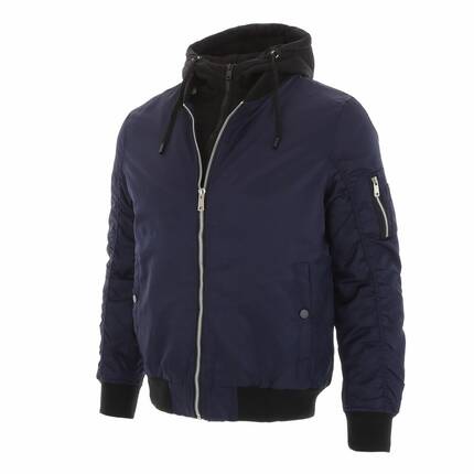 Herren Jacke von NATURE Gr. S/36 - navy