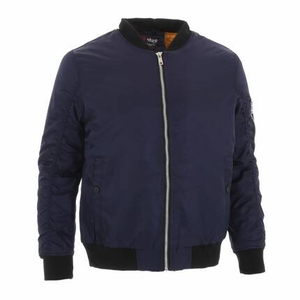 Herren Jacke von NATURE Gr. S/36 - navy