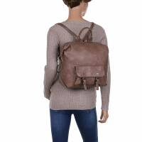 Damen Rucksack - taupe