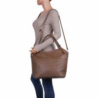 Damen Schultertasche - khaki