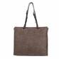 Damen Schultertasche - taupe