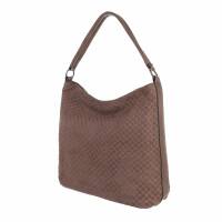 Damen Schultertasche - taupe