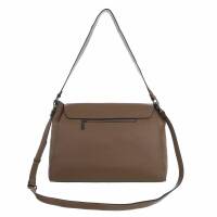 Damen Schultertasche - taupe