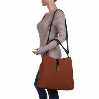 Damen Schultertasche - brown