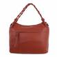 Damen Schultertasche - brickred