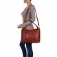 Damen Schultertasche - brickred