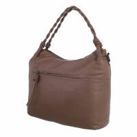 Damen Schultertasche - taupe