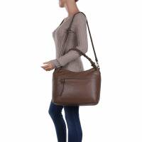 Damen Schultertasche - taupe