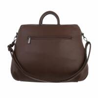 Damen Schultertasche - coffee