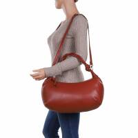 Damen Schultertasche - brickred