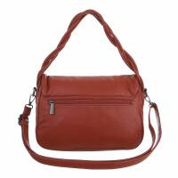 Damen Schultertasche - brickred