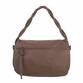 Damen Schultertasche - taupe