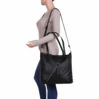 Damen Schultertasche - black