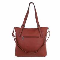 Damen Schultertasche - brickred