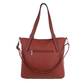 Damen Schultertasche - brickred