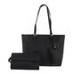 Damen Schultertasche - black