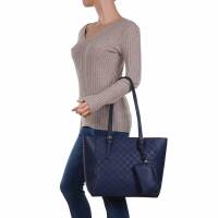 Damen Schultertasche - blue