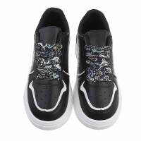 Damen Low-Sneakers - black