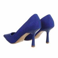 Damen High-Heel Pumps - blue