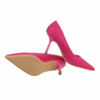 Damen High-Heel Pumps - fuchsia