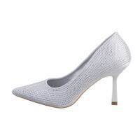 Damen High-Heel Pumps - silver