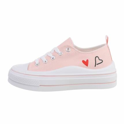 Damen Low-Sneakers - pink Gr. 37