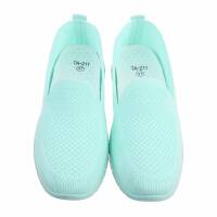 Damen Low-Sneakers - aqua