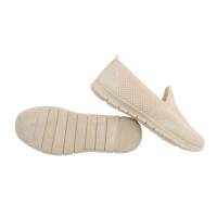 Damen Low-Sneakers - beige