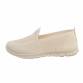 Damen Low-Sneakers - beige Gr. 40