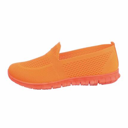 Damen Low-Sneakers - orange