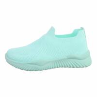 Damen Low-Sneakers - aqua