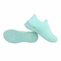 Damen Low-Sneakers - aqua