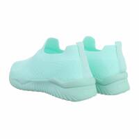 Damen Low-Sneakers - aqua