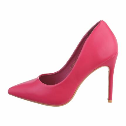 Damen High-Heel Pumps - fuchsia