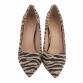 Damen High-Heel Pumps - zebra