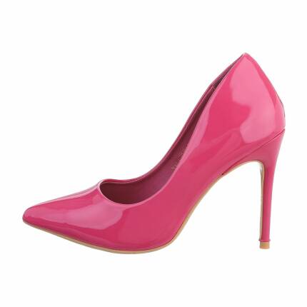 Damen High-Heel Pumps - fuchsia