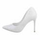 Damen High-Heel Pumps - white Gr. 37