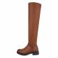 Damen Overknee-Stiefel - camel Gr. 36