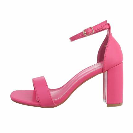 Damen Sandaletten - fuchsia Gr. 40