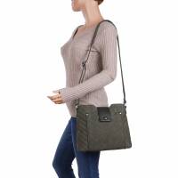 Damen Schultertasche - green