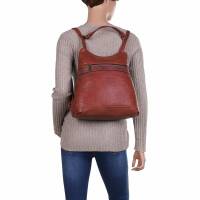 Damen Rucksack - brickred