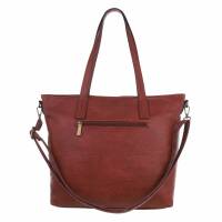 Damen Schultertasche - brickred