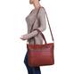 Damen Schultertasche - brickred