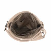 Damen Schultertasche - taupe