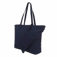 Damen Schultertasche - blue