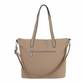 Damen Schultertasche - taupe