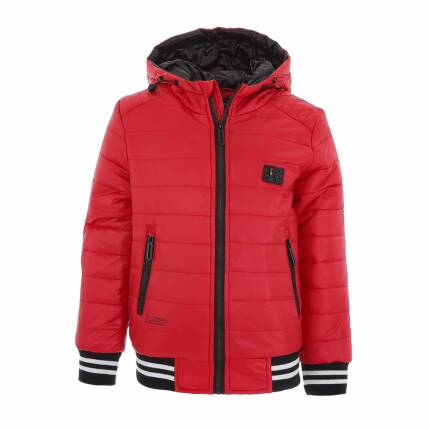 Kinder Jacke von NATURE Gr. 110/116 - red