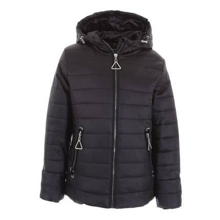 Kinder Jacke von NATURE Gr. 158/164 - black