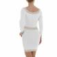 Damen Stretchkleid von Emma & Ashley - white