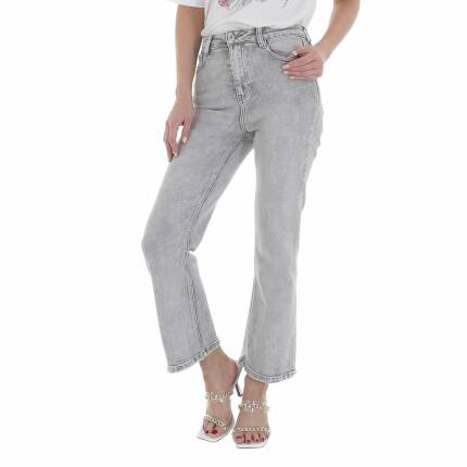 Damen Bootcut Jeans von Laulia Gr. M/38 - L.grey